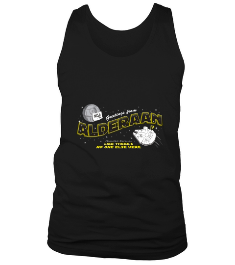 postcard from alderaan Tank Top Unisex