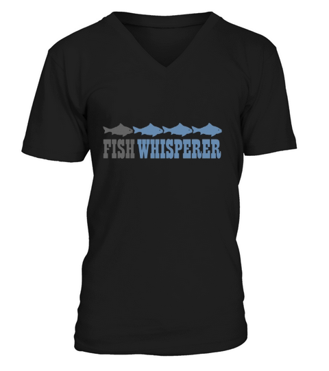 FISH WHISPERER 1 V-Neck T-shirt