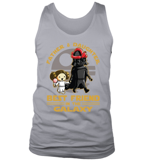 Father And Daughter Best Friends In The Galaxy Tank Top Unisex