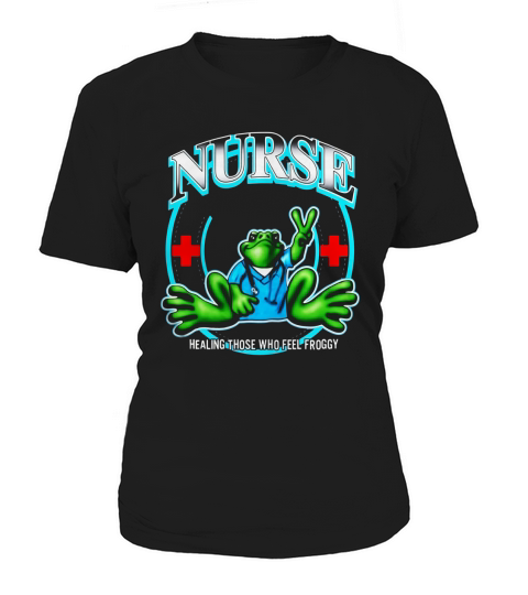 Peace Frogs, Nurses who care for your health every day Women's T-Shirt