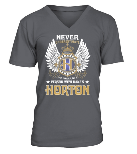 HORTON NAME, HORTON BIRTHDAY, HORTON HOODIE, HORTON TSHIRT FOR YOU V-Neck T-shirt