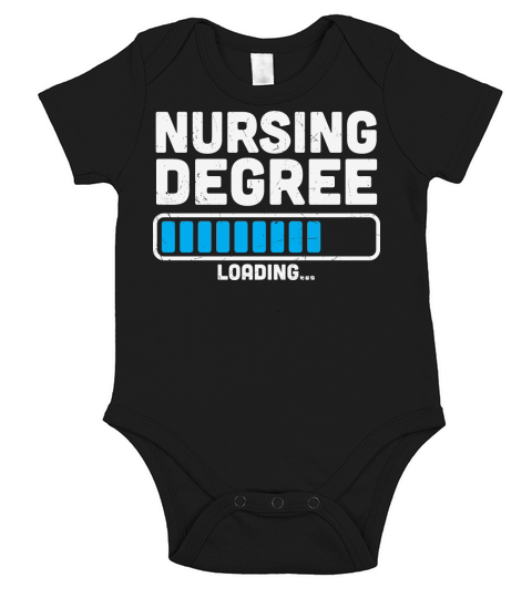 Nurse   Nursing degree Short Sleeve Baby One-Piece
