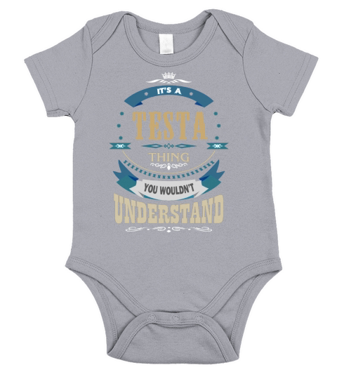 TESTA, Its a TESTA thing Short Sleeve Baby One-Piece