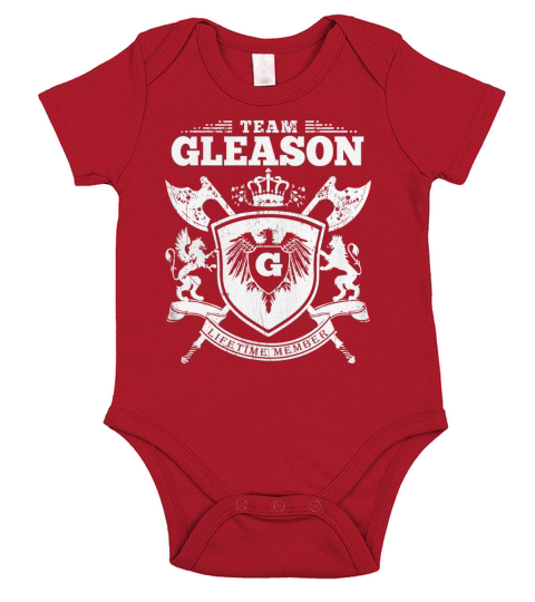 Team Gleason T-Lifetime Member: Tshirts For Team Gleason, Gleason Family, Gleason Company Short Sleeve Baby One-Piece