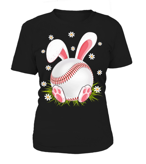 Sport Lover Baseball Bunny Happy Easter Eggs Boys Girls Women's T-Shirt