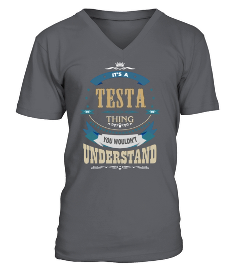 TESTA, Its a TESTA thing V-Neck T-shirt