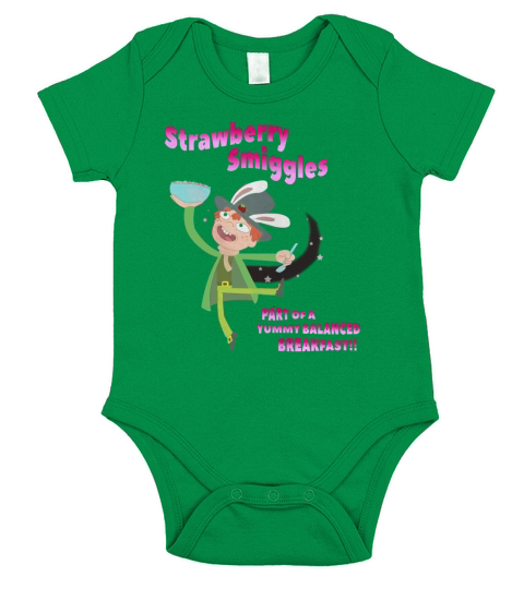 Strawberry Smiggles Short Sleeve Baby One-Piece