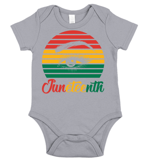 Juneteenth Short Sleeve Baby One-Piece