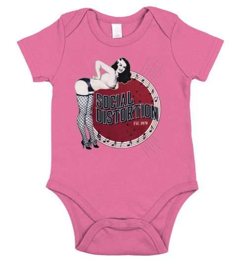 Social Distortion EST 1979 Short Sleeve Baby One-Piece
