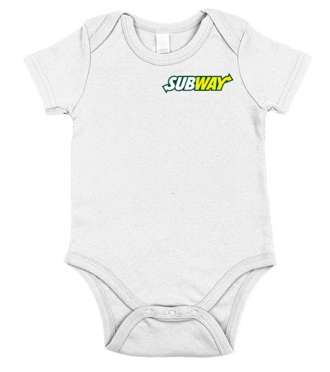 Subway Short Sleeve Baby One-Piece