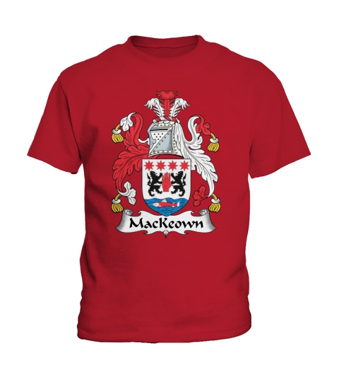MacKeown Coat of Arms Irish Family Crests Kids T-Shirt