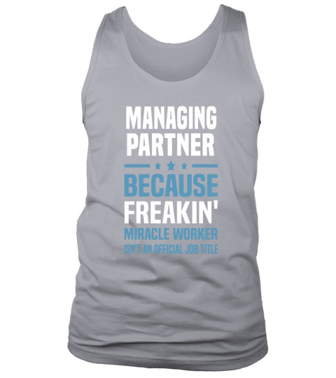 Managing Partner 2 Tank Top Unisex