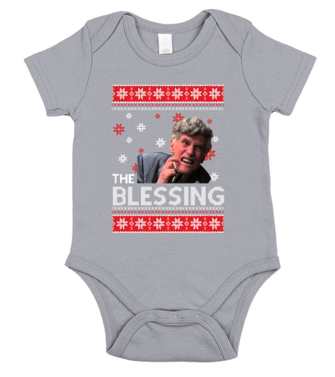 Uncle Lewis The Blessing Christmas Vacation Ugly Christmas shirt Short Sleeve Baby One-Piece
