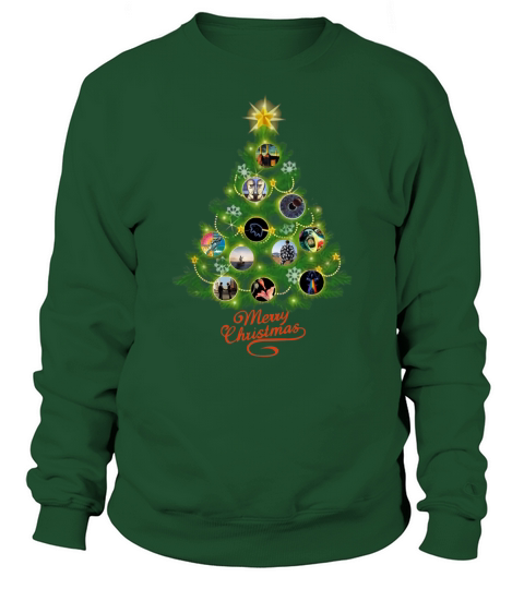 Pink Floyd Merry Christmas tree Sweatshirt Unisex