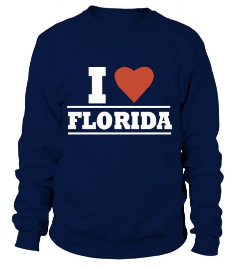 I LOVE FLORIDA Sweatshirt Unisex