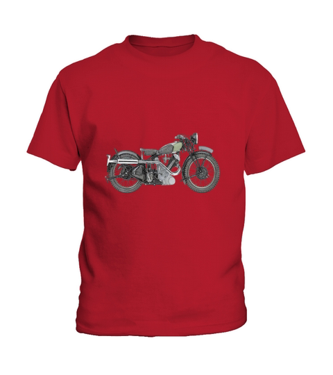 1935 vintage motorcycle Kids T-Shirt