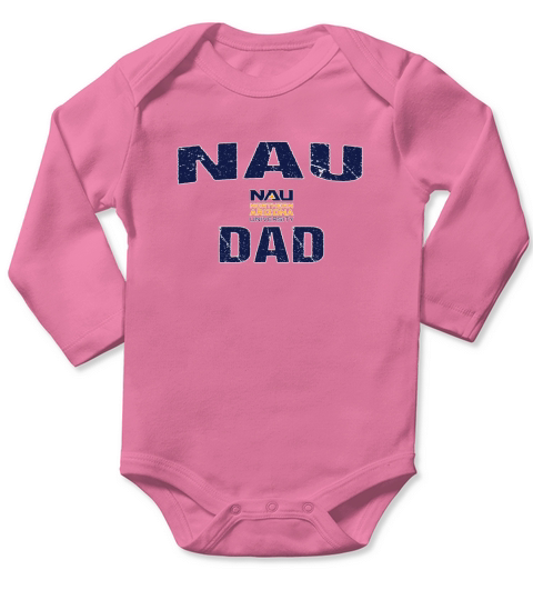 Champion Dad Northern Arizona University 2020 Long Sleeve Baby One-Piece