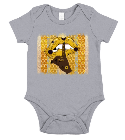 Shhhh Be kind sublimation Short Sleeve Baby One-Piece