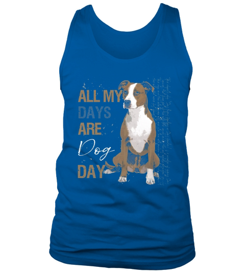 Pitbull Rescue Shirt Women and Men National Dog Day T-Shirt Tank Top Unisex