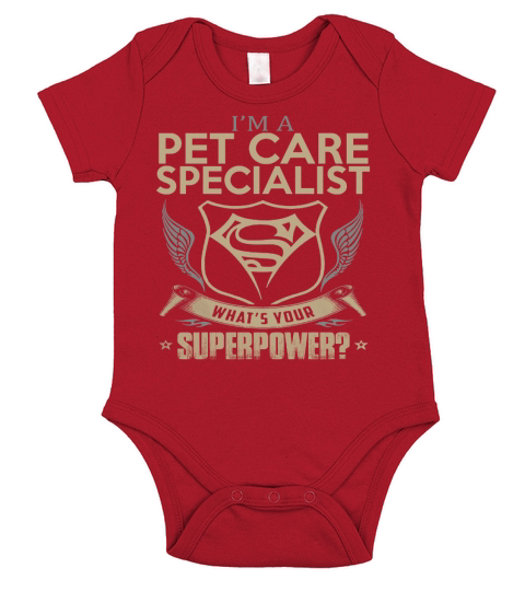PET CARE SPECIALIST Short Sleeve Baby One-Piece