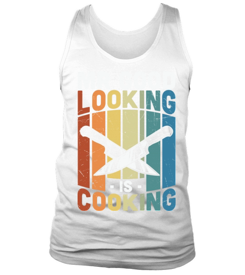 Mr Good Looking is Cooking Tank Top Unisex