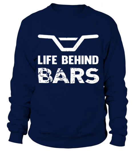 Life Behind Bars Distressed BMX T-Shirt Sweatshirt Unisex
