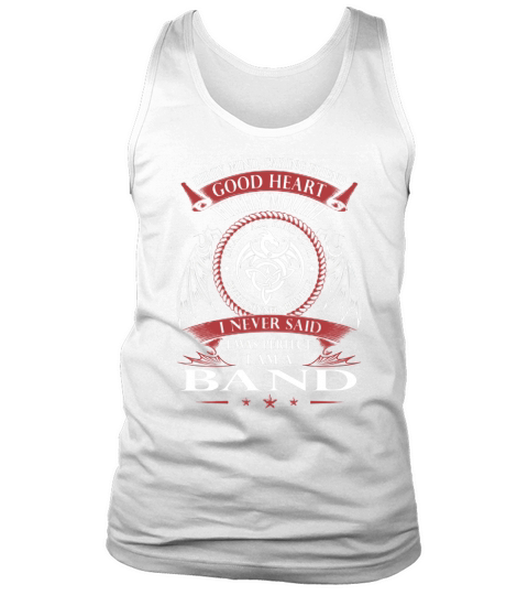 Band Good Heart Name Tank Top Unisex