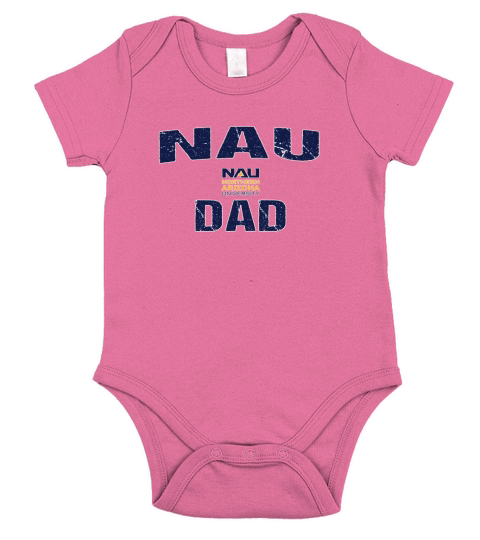 Champion Dad Northern Arizona University 2020 Short Sleeve Baby One-Piece