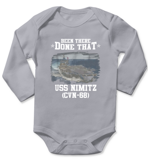 USS CONSTELLATION Long Sleeve Baby One-Piece