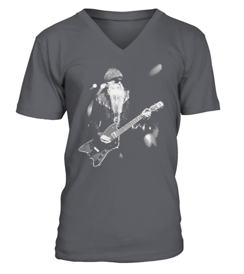 Billy Gibbons Fan V-Neck T-shirt