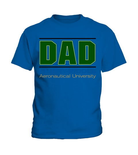 Embryriddle Aeronautical University Proud Dad Parents Day 2020 Kids T-Shirt