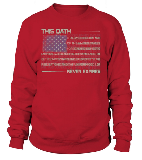 Veteran This Oath Sweatshirt Unisex