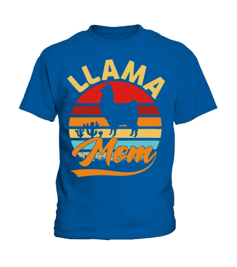 Llama mom Kids T-Shirt