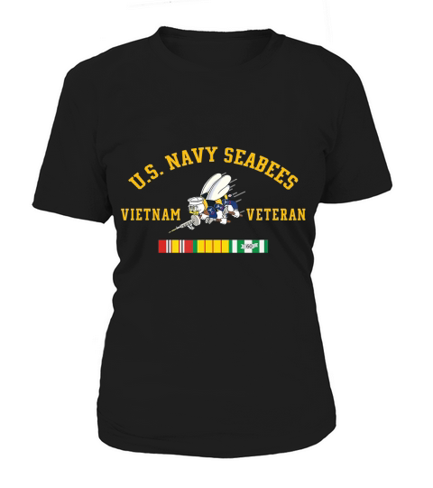 US Navy Seabees Vietnam Veteran T-Shirt T-Shirt Women's T-Shirt