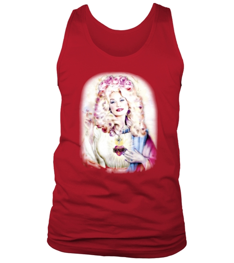 saint dolly parton Tank Top Unisex