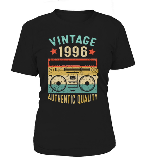 Vintage 1996 Radio Authentic Quality 25th birthday Women's T-Shirt