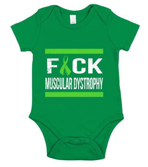 SUPPORT MUSCULAR DYSTROPHY AWARENESS T SHIRT Short Sleeve Baby One-Piece