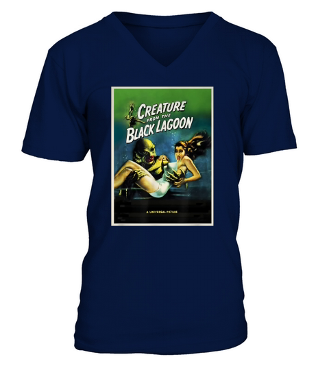 Creature from the Black Lagoon Original Poster Art T-Shirt V-Neck T-shirt