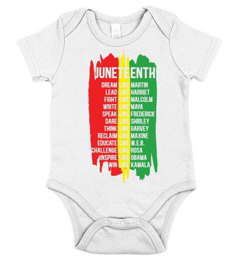 Juneteenth(3) Short Sleeve Baby One-Piece