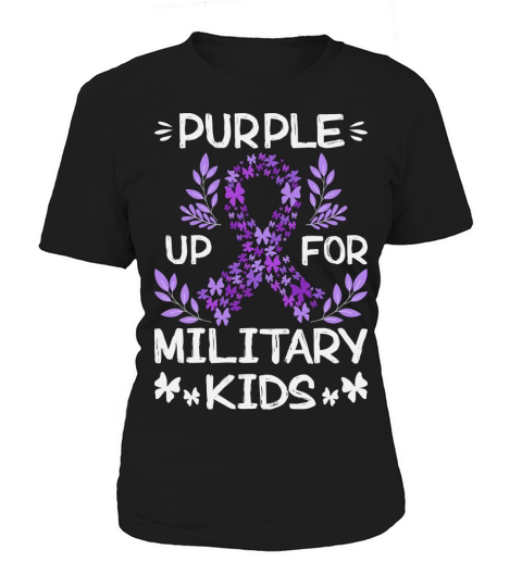 Purple up for military kids 6 Women's T-Shirt