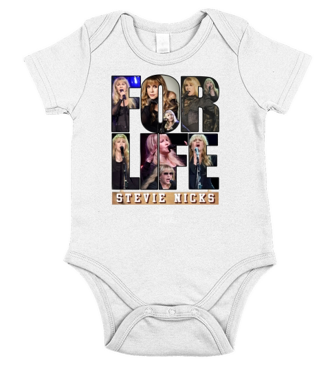 STEVIE NICKS Short Sleeve Baby One-Piece