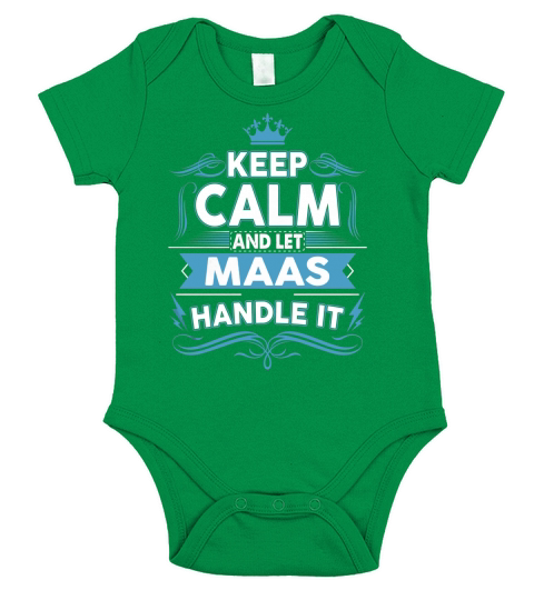 Keep calm MAAS, MAAS tshirt Short Sleeve Baby One-Piece