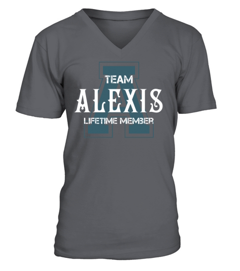 ALEXIS Shirts - Team ALEXIS Lifetime Member Name Shirts V-Neck T-shirt