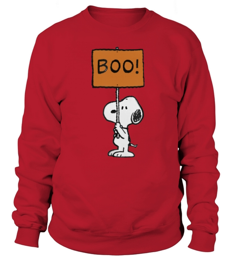 Erdnüsse Halloween Snoopy Boo Sweatshirt Unisex