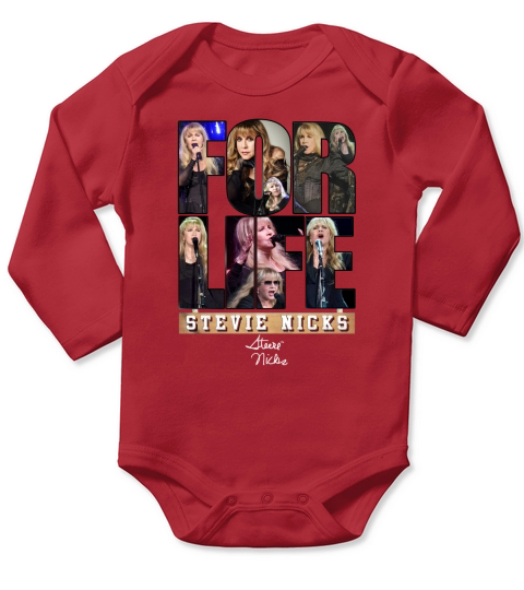 STEVIE NICKS Long Sleeve Baby One-Piece