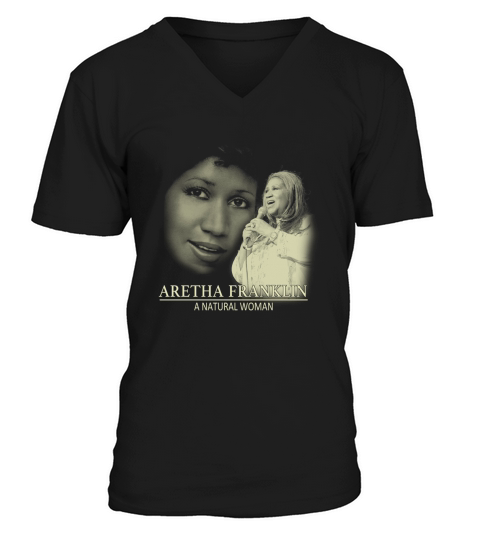 Best ARETHA FRANKLIN  Shirt V-Neck T-shirt