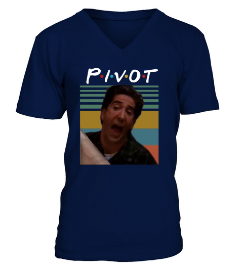 Ross Geller pivot Friends Vintage shirt V-Neck T-shirt