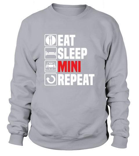 Eat Sleep Mini Repeat Sweatshirt Unisex