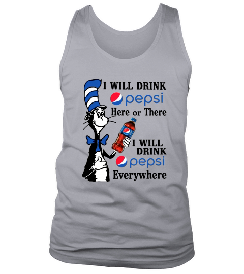 Pepsi Here or There EveryWhere Tank Top Unisex
