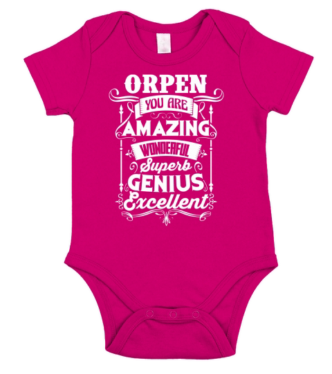 Its Good To Be ORPEN Tshirt Short Sleeve Baby One-Piece